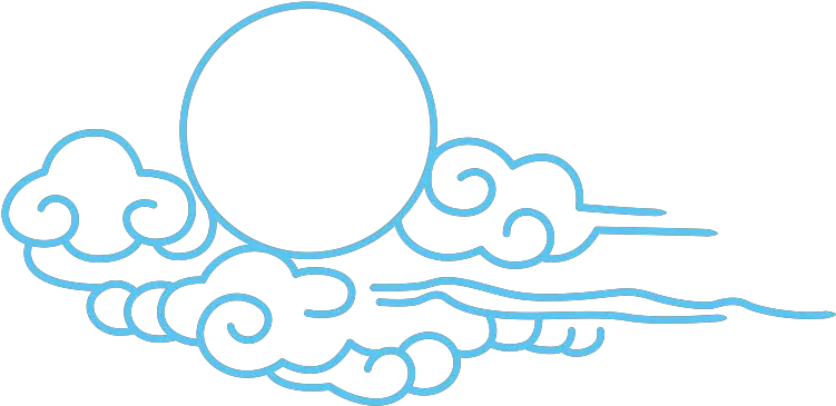  Drawing Cloud Full Moon Drawing Mid Autumn Festival Png Festival Png