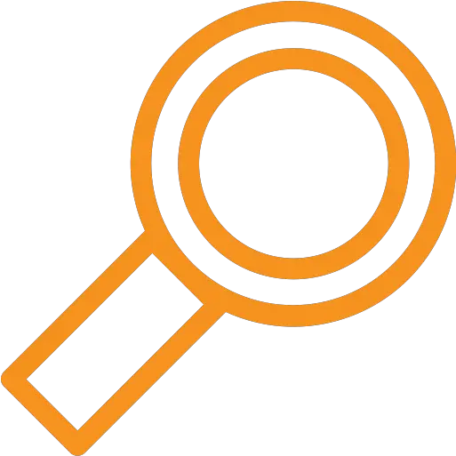  Microscope Scan Asset Magnifying Glass Magnify Lens Icon Magnifying Glass Orange Icon Png Magnify Glass Png