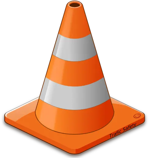  Aquia Harbour Construction Cone Clipart Png Media Player Orange Cone Icon