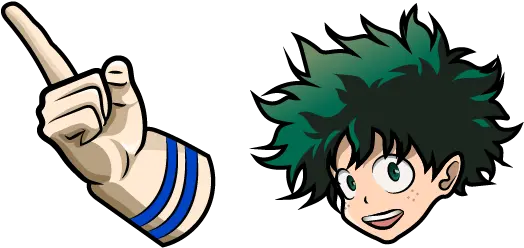  My Hero Academia Izuku Midoriya Cursor My Hero Academia Cursor Png Midoriya Png