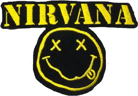  Nirvana Logo Patch Freetoedit Emblem Png Nirvana Logo Png