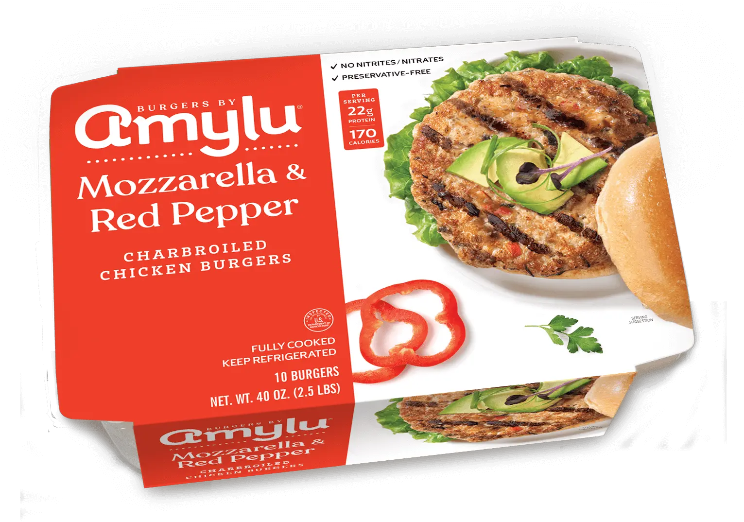  Mozzarella Red Pepper Chicken Burger Amylu Chicken Burgers Costco Png Costco Icon