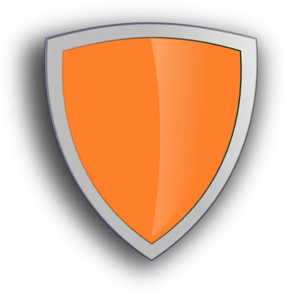  Shield Transparent Background Clipart Shield Orange Png Shield Transparent Background