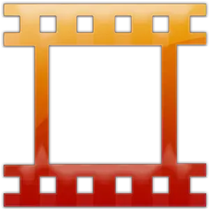  043955 Firey Orange Jelly Icon Sports Hobbies Filmstrip Png Vertical Jelly Icon