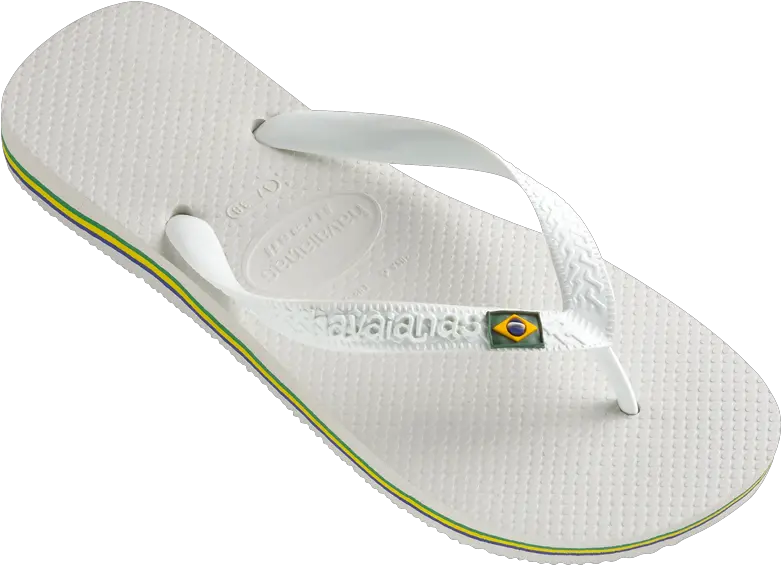  Havaianas Brazil Sandal White Flip Flop Havaianas Brasil Logo White Png Flip Flop Icon