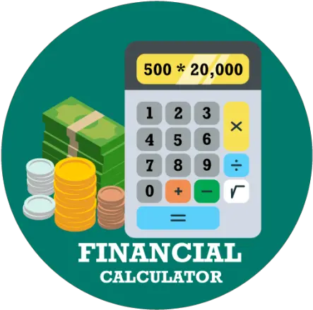  Financial Calculator App Android Application Developement Vertical Png Emi Calculator Icon