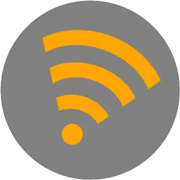  Wifi Orange Right Png Svg Clip Art For Web Download Clip Dot Wifi Icon Vector