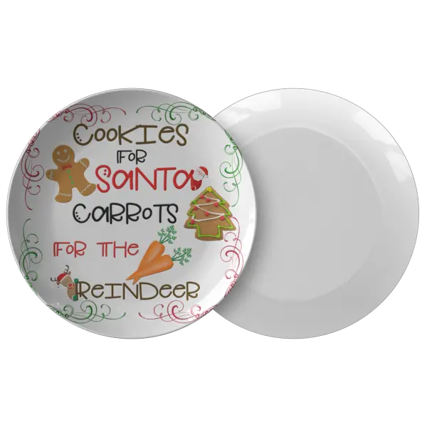  Cookies For Santa Carrots The Circle Png Plate Of Cookies Png