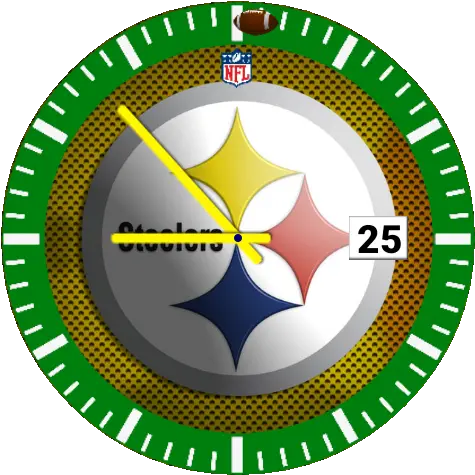  Steelers Printable Watch Face Template Png Steeler Icon