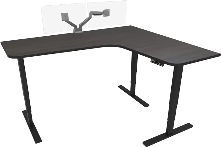  Corner Gaming Desk Transparent Png Gaming Desk Png Transparent Desk Transparent