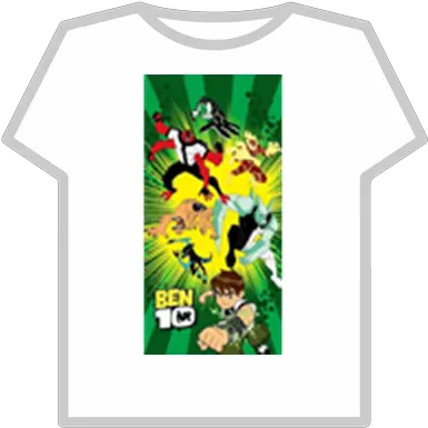  Camisa Do Ben 10 Roblox Png Ben 10 Png