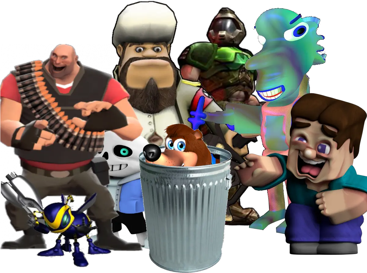  Fulgore Png View Samegoogleiqdbsaucenao Smash Bros Waste Container Banjo Kazooie Png