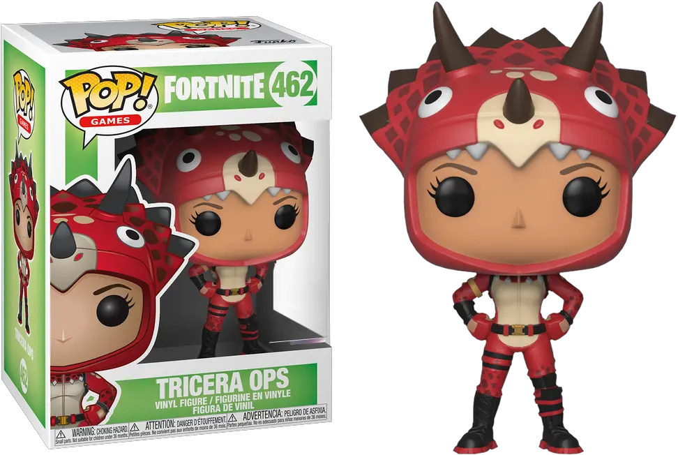  Pop Games Fortnite Tricera Ops Transparent Cartoon Jingfm Tricera Ops Fortnite Funko Pop Png Nog Ops Png