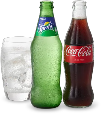  Wagamama Menu Drinks Coke And Sprite Png Sprite Bottle Png