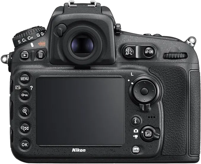  Nikon D810 Camera Back View Transparent Nikon D850 Camera Png Photo Camera Png