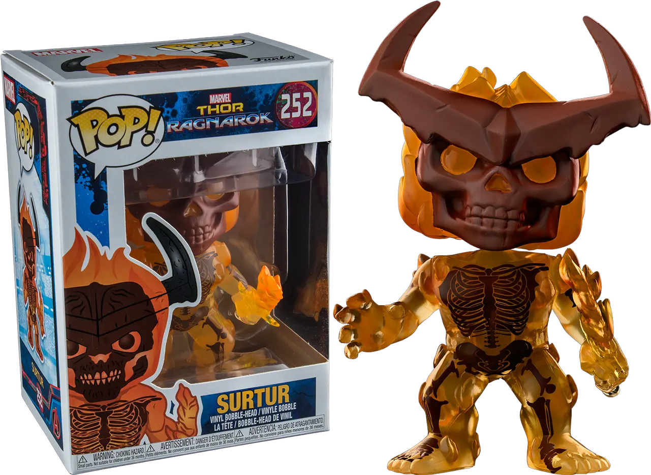  Thor 3 Ragnarok Surtur Us Exclusive Pop Vinyl Figure Thor Ragnarok Funko Pop Png Thor Ragnarok Png