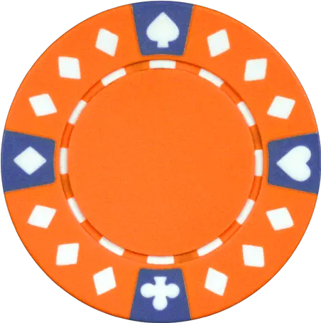  Download Hd 1000 Orange Chip Diamond Suited Poker Chip Poker Chip Png Green Chip Png