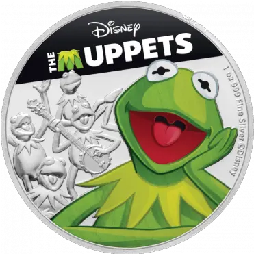  Muppet Kermit The Frog Muppet Coin Png Kermit The Frog Transparent