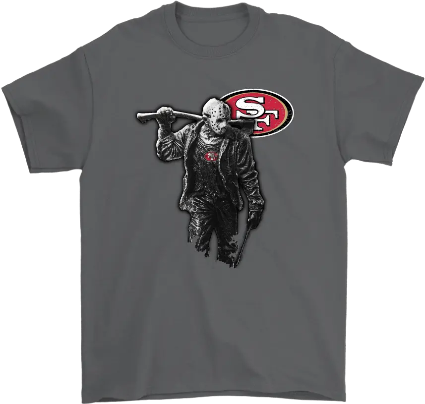  Jason Voorhees San Francisco 49ers Ready For Horrors Football Shirts Mickey Mouse Autism Awareness Shirt Png Jason Voorhees Mask Png