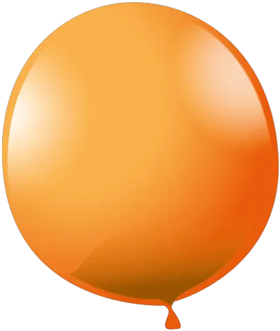  Orange Party Balloon Transparent Png U0026 Svg Vector File Black White And Orange Balloons Clipart Transparent Globo Png