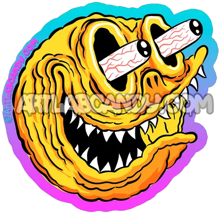  Stickers U2013 Art Lab Candy Wide Grin Png Bowsette Icon