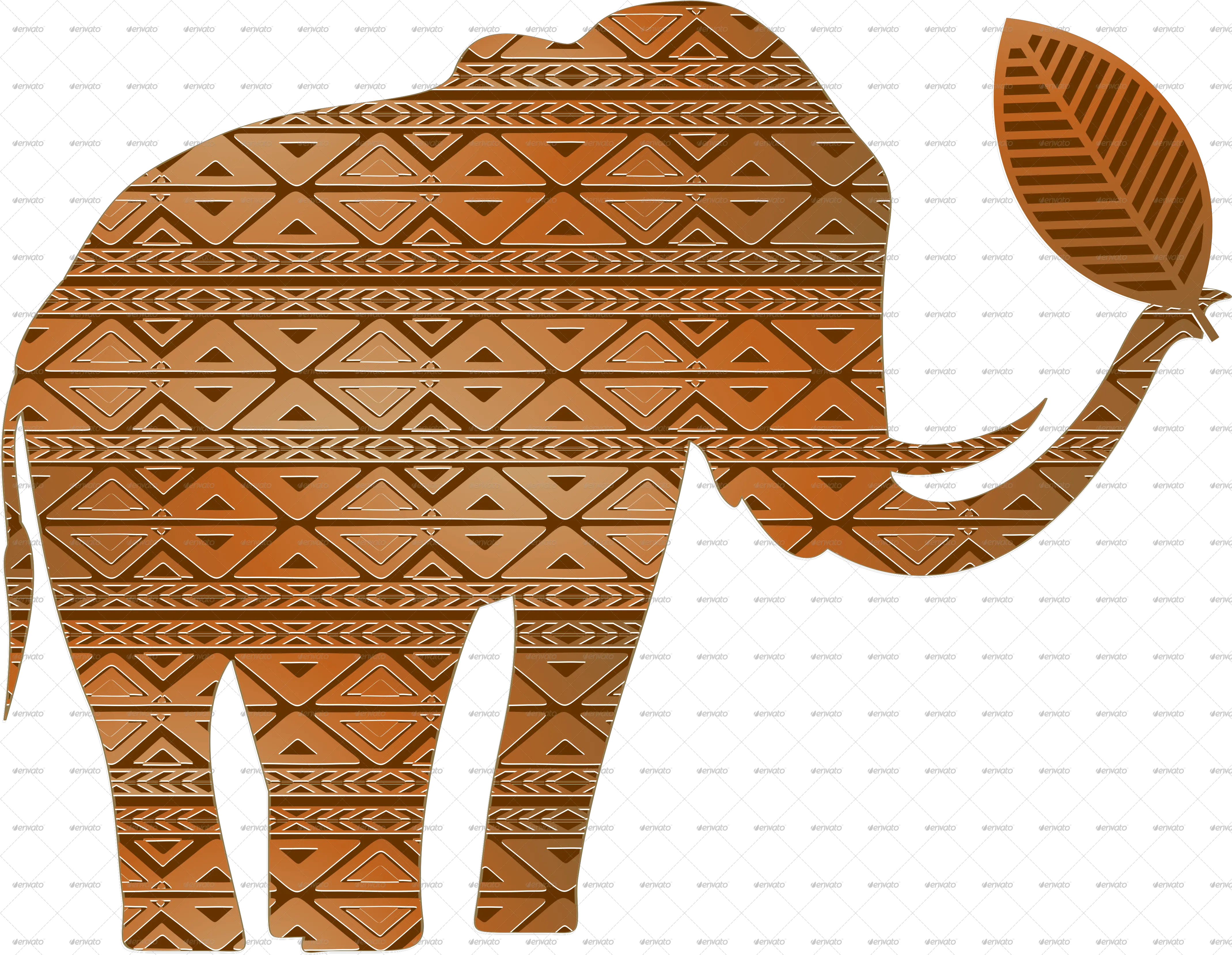  Tribal Design Png Elephant Tribal Art Design Trbal Art Design African Tribal Design Png