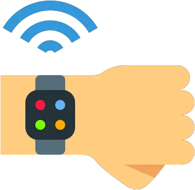  Wearable Technology Icon In Color Style Wearable Technology Icon Png Technology Icon