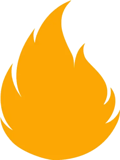  Orange Flame 2 Icon Free Orange Flame Icons Fire Icon Png Red Flame Transparent Background