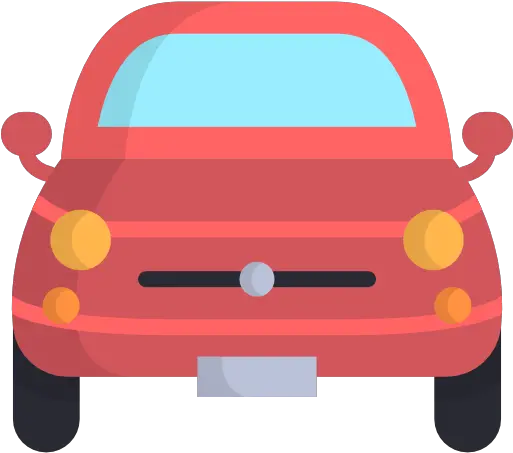  Car Free Transport Icons Front Car Cartoon Png Front Of Car Png