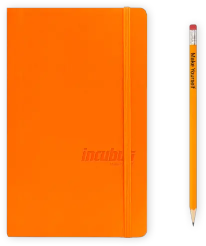  Orange Journal Notebook Incubus Store Orange Notebook Png Notebook Png