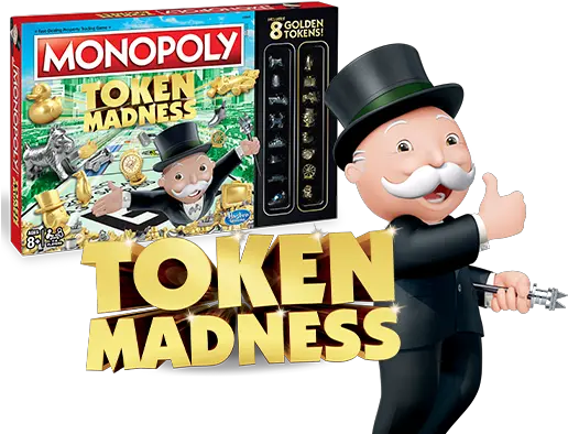  Token Madness Monopoly Transparent Png Hasbro Monopoly Token Madness Monopoly Png