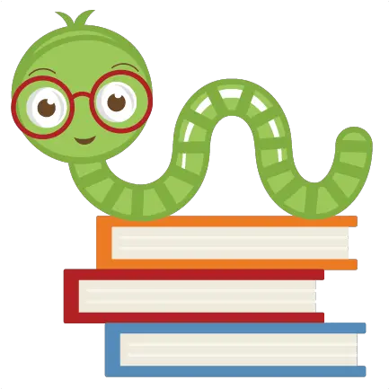  Png Transparent Book Worm Cute Bookworm Clipart Worm Png