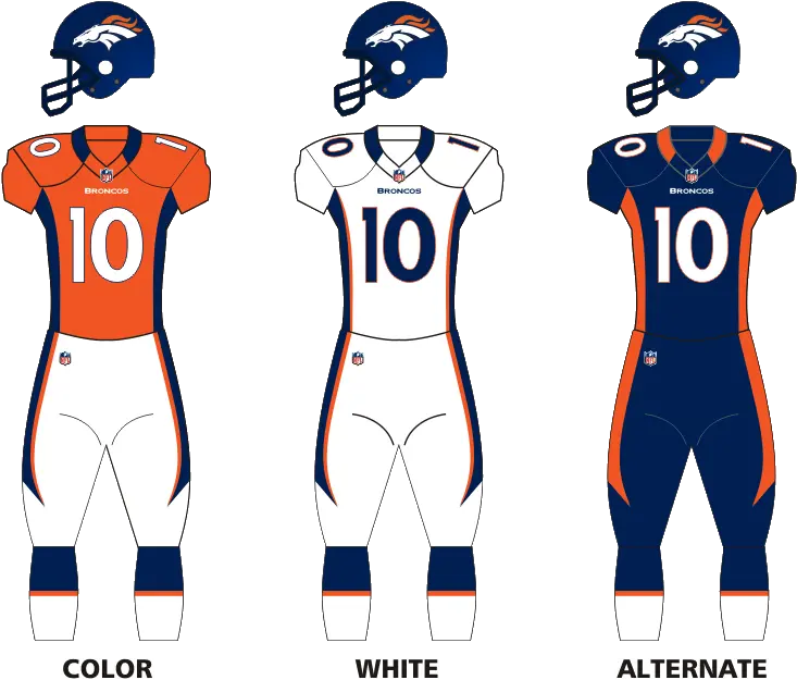  Broncos Uniforms New Orleans Saints Png Broncos Png