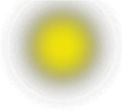  Download Hd Glow Psd Yellow Png Circle Lighting Effect Png