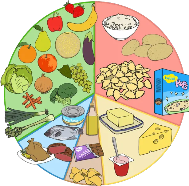  Balanced Diet Eating And Drinking Balanced Diet Clipart Png Diet Png