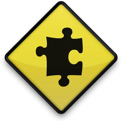  021677 Yellowroadsigniconsymbolsshapespuzzlevertical Language Png Road Sign Icon