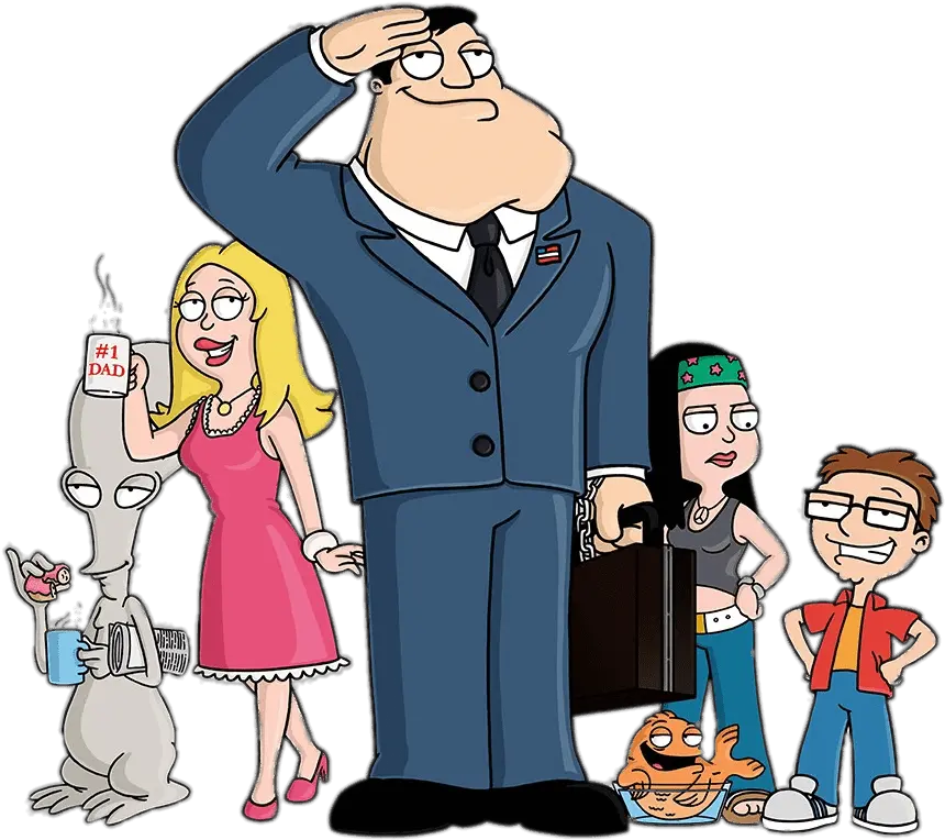  American Family Picture American Dad Family Png Dad Png