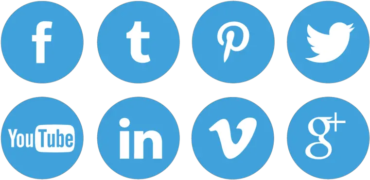  Download Include Primary Socials Nap Social Media Logo Png Blue Media Png