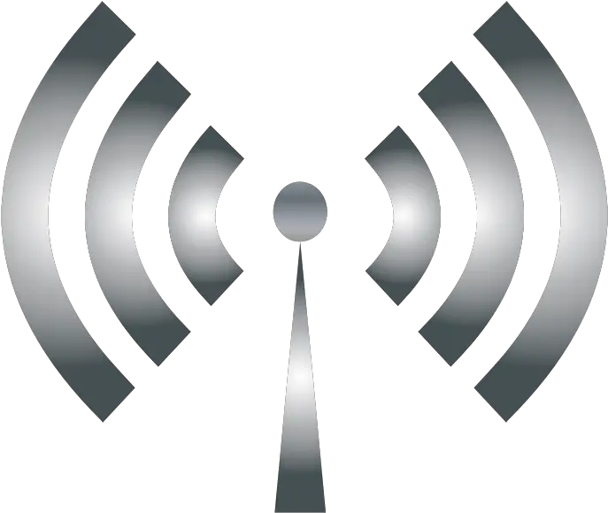  Antenna Metallic Openclipart Mobilfunk Icon Png Cellular Signal Icon