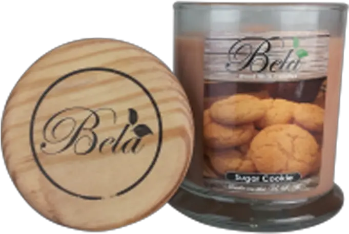  Bela Home Fragrances Sugar Cookie Wood Wick Candle 9 Oz Sugar Cookie Png Sugar Cookie Png