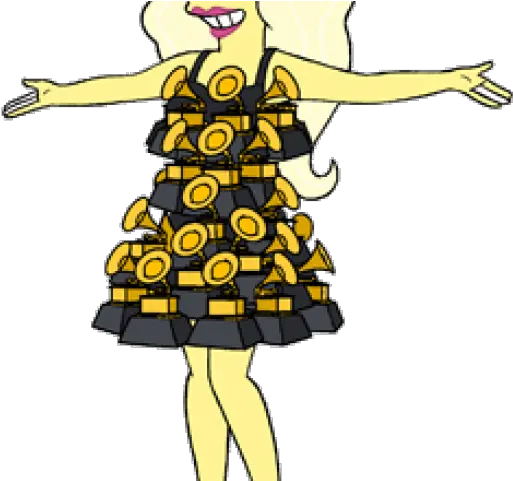  Lady Gaga Clipart Png Cartoon Lady Gaga Simpsons Lady Gaga Transparent