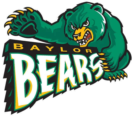  Baylor Bears Primary Logo Ncaa Division I Ac Ncaa Ac Baylor Bears And Lady Bears Png Bear Logos