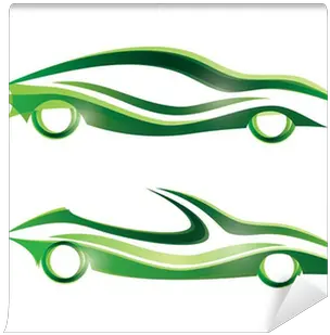  Wall Mural Sport Car Stylized Vector Icon Pixersus Voiture Stylisée Png Sport Car Icon