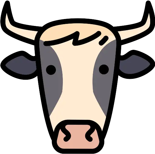  Cow Png Icon Cow Head Vector Png Cow Png