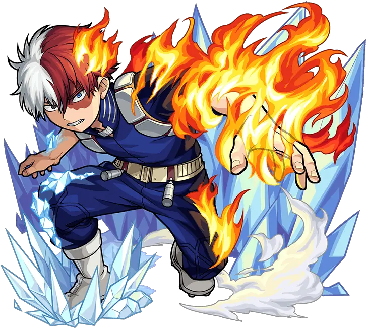  Todoroki Shouto Todoroki Monster Strike Png Todoroki Png