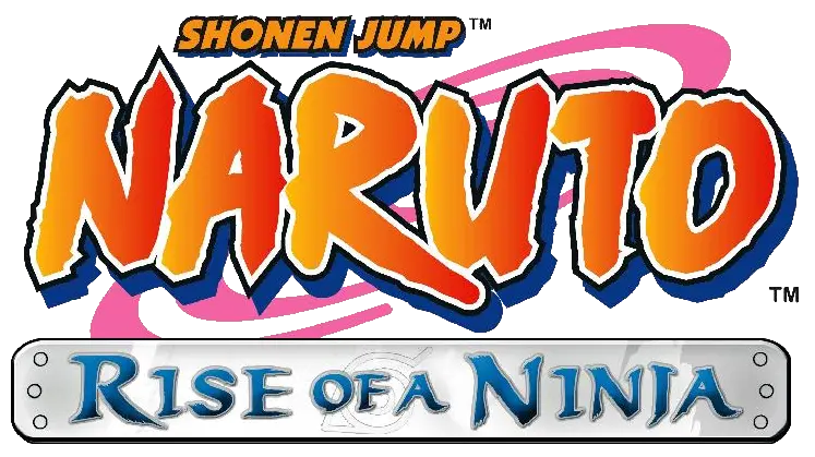  Download Naruto Rise Of A Ninja Logo Naruto 2 Broken Bond Naruto Rise Of A Ninja Logo Png Shonen Jump Logo