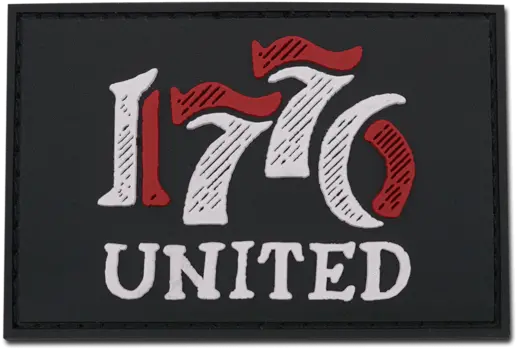  1776 United Retro Logo Pvc Patch Wallet Png Retro Logo