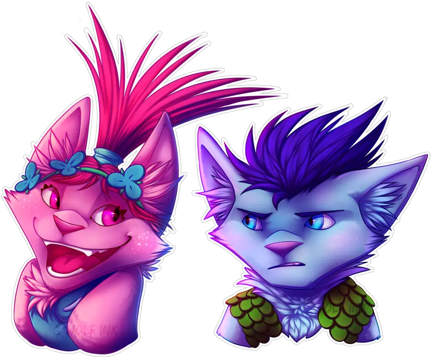  Trolls Internet Troll Fan Art Drawing Trolls Poppy And Branch Png Trolls Png