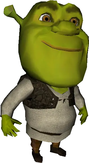  Gamecube Shrek Super Party Shrek The Models Resource Fictional Character Png Shrek Icon