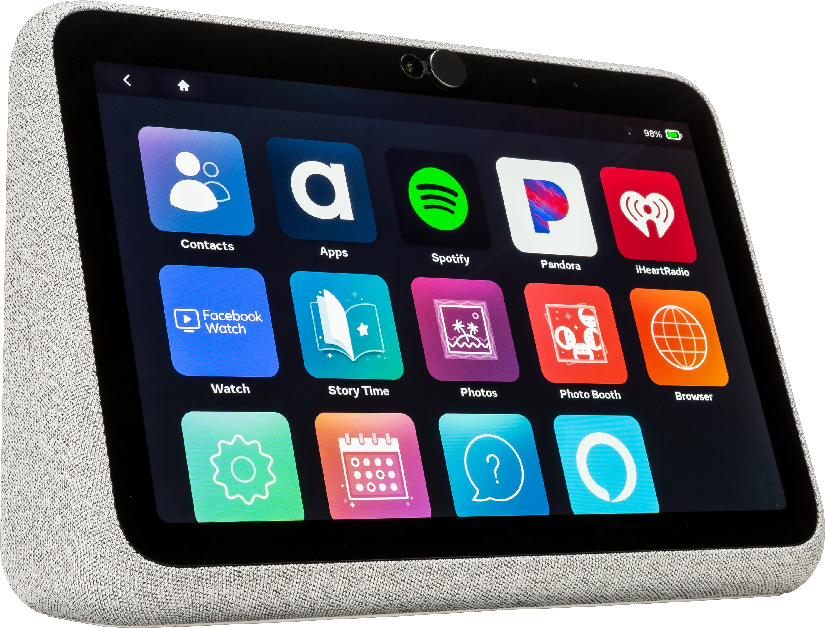  Facebook Portal Go Smart Speaker Consumer Reports Technology Applications Png Pandora Desktop Icon Download